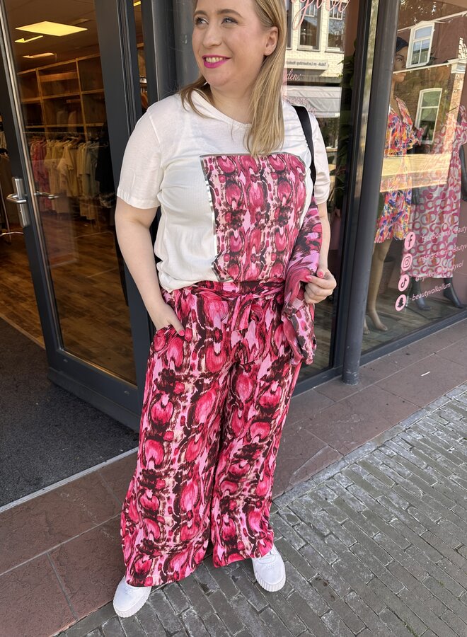 CARNEW BOOSTERY SS REG TEE JRS Cloud Dancer/Splash ros