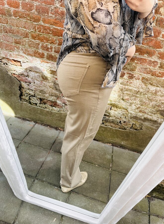 CARHILLA GIANNA MW STRAIGHT PANT Silver Mink