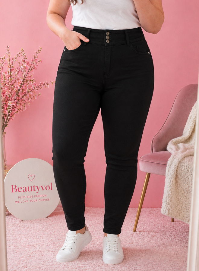 CARANNA LIFE HW SK ANK JEANS BLACK NOOS “34 Black