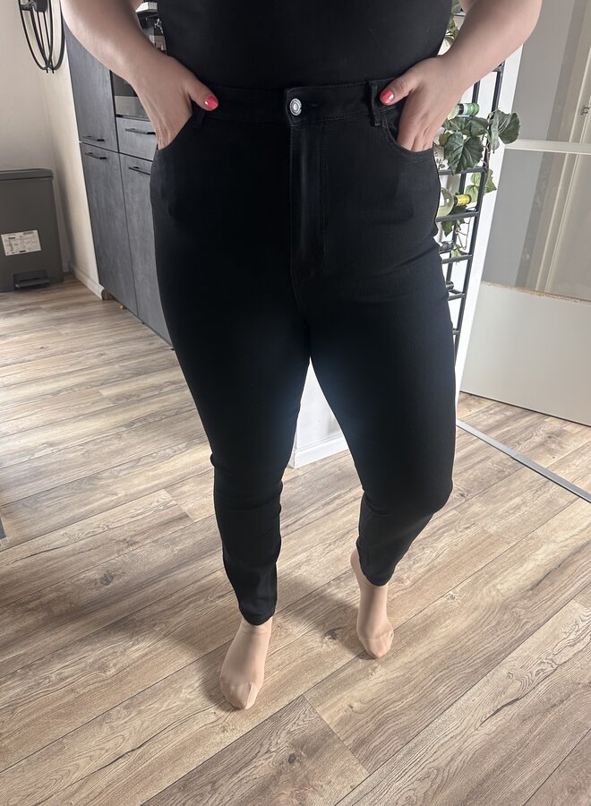 VMSANDRA SHR SKINNY JEANS BLACK GA CUR Black