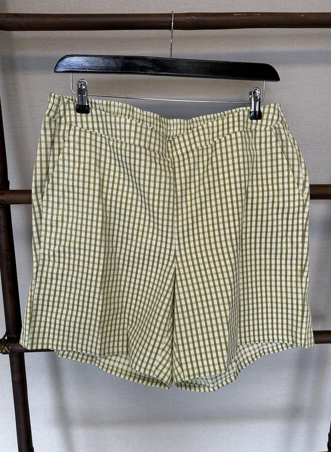 VMCCAMILLA HW SHORTS WVN CUR Fog Green/Willow
