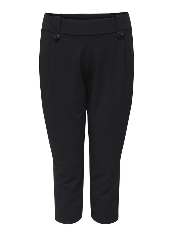 CARSANIA BUTTON CAPRI JRS PNT NOOS Black