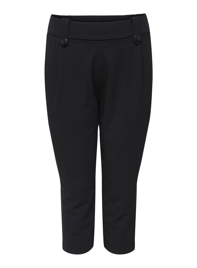 CARSANIA BUTTON CAPRI JRS PNT NOOS Black
