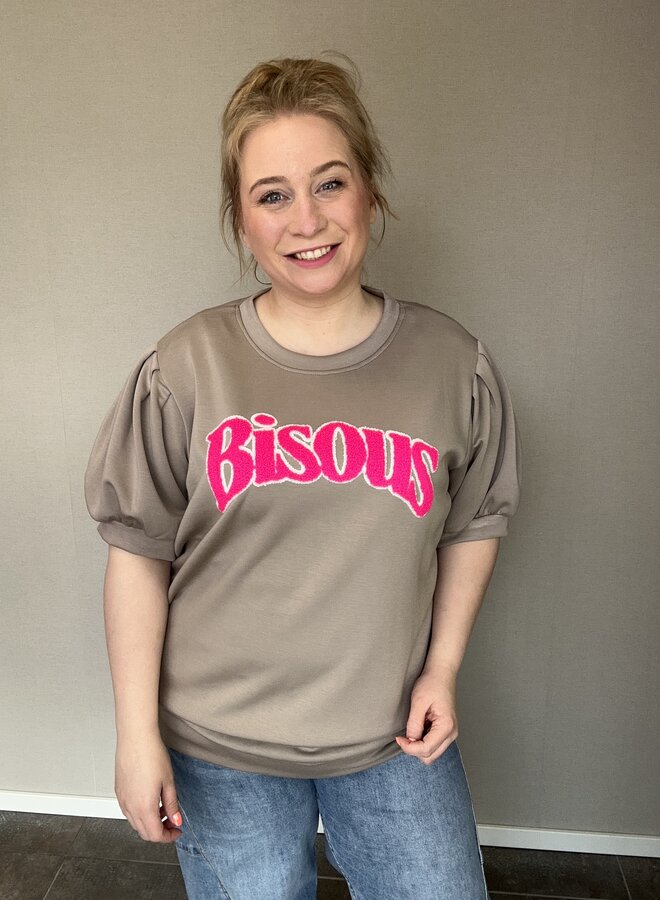 Shirt Bisous (meerdere kleuren)