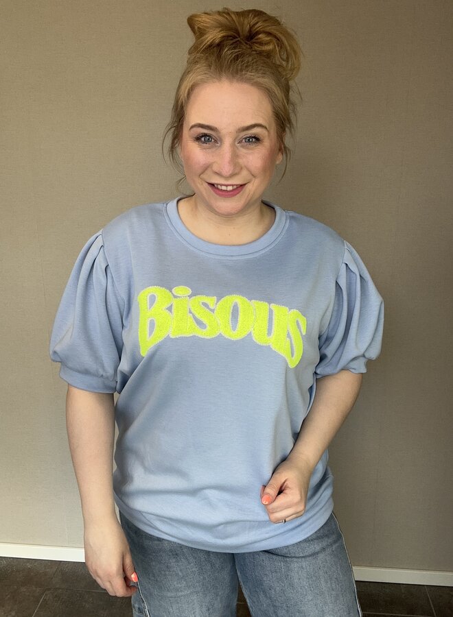 Shirt Bisous (meerdere kleuren)