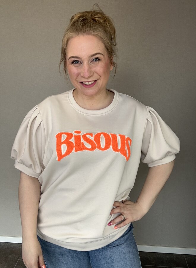 Shirt Bisous (meerdere kleuren)