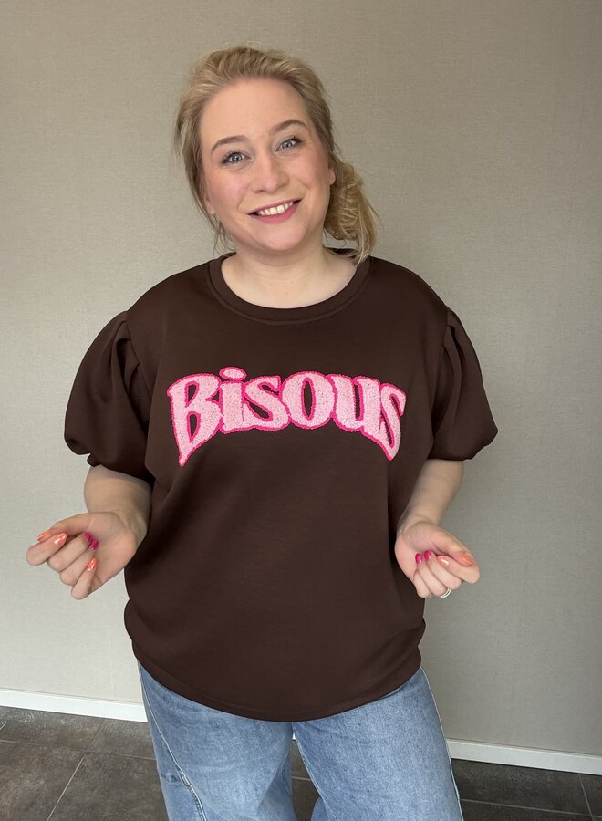 Shirt Bisous (meerdere kleuren)