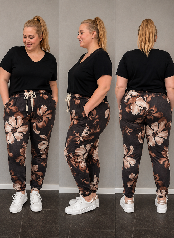 Broek Johanna (Antraciet)