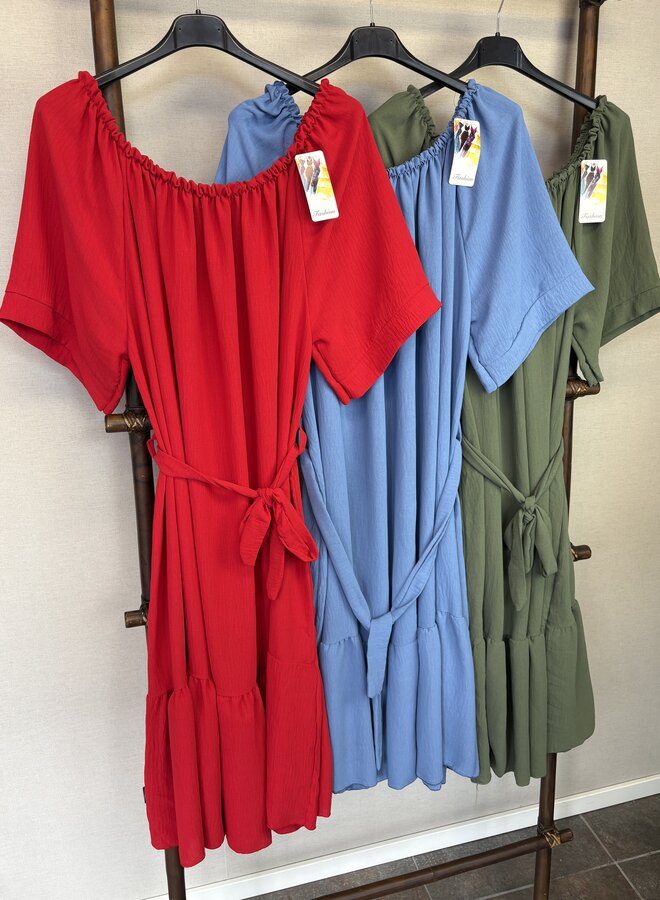 Jurk Melina (Meerdere kleuren)'