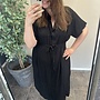 VMBUMPY SS SHIRT DRESS WVN NOOS CUR Black