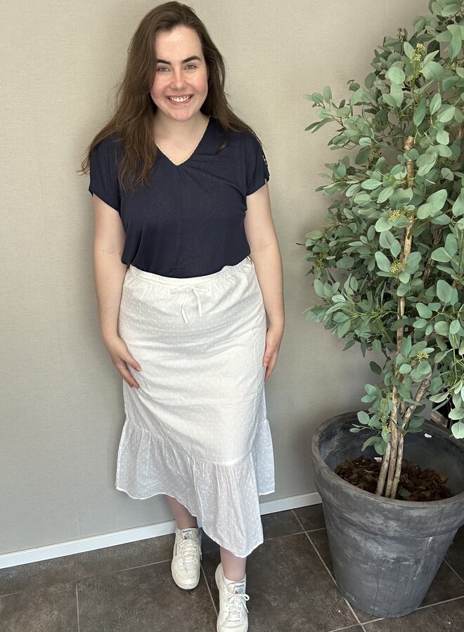 VMCTRINE MW MAXI SKIRT WVN NOOS CUR Snow White