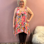 Jurk C-31 Pink Flora