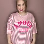 Shirt Amour Streep (meerdere kleuren)