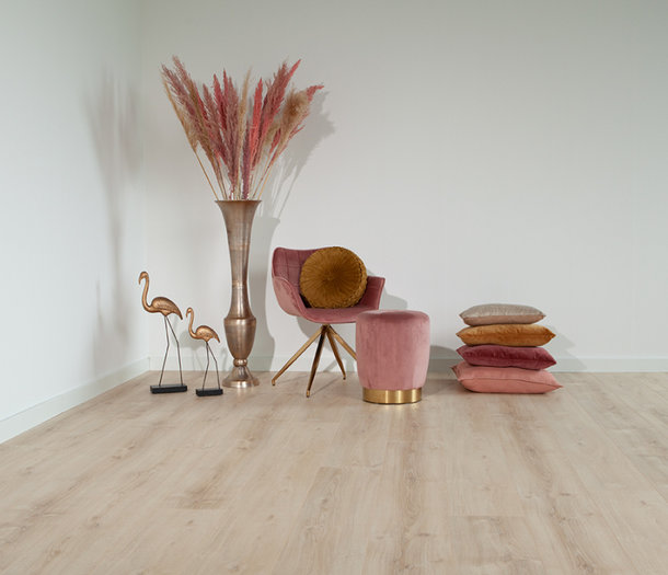 Douwes Dekker Elegant Extra Lange Plank Komijn 4V Laminaat Douwes Dekker Elegant Extra Lange Plank Komijn 4V Laminaat