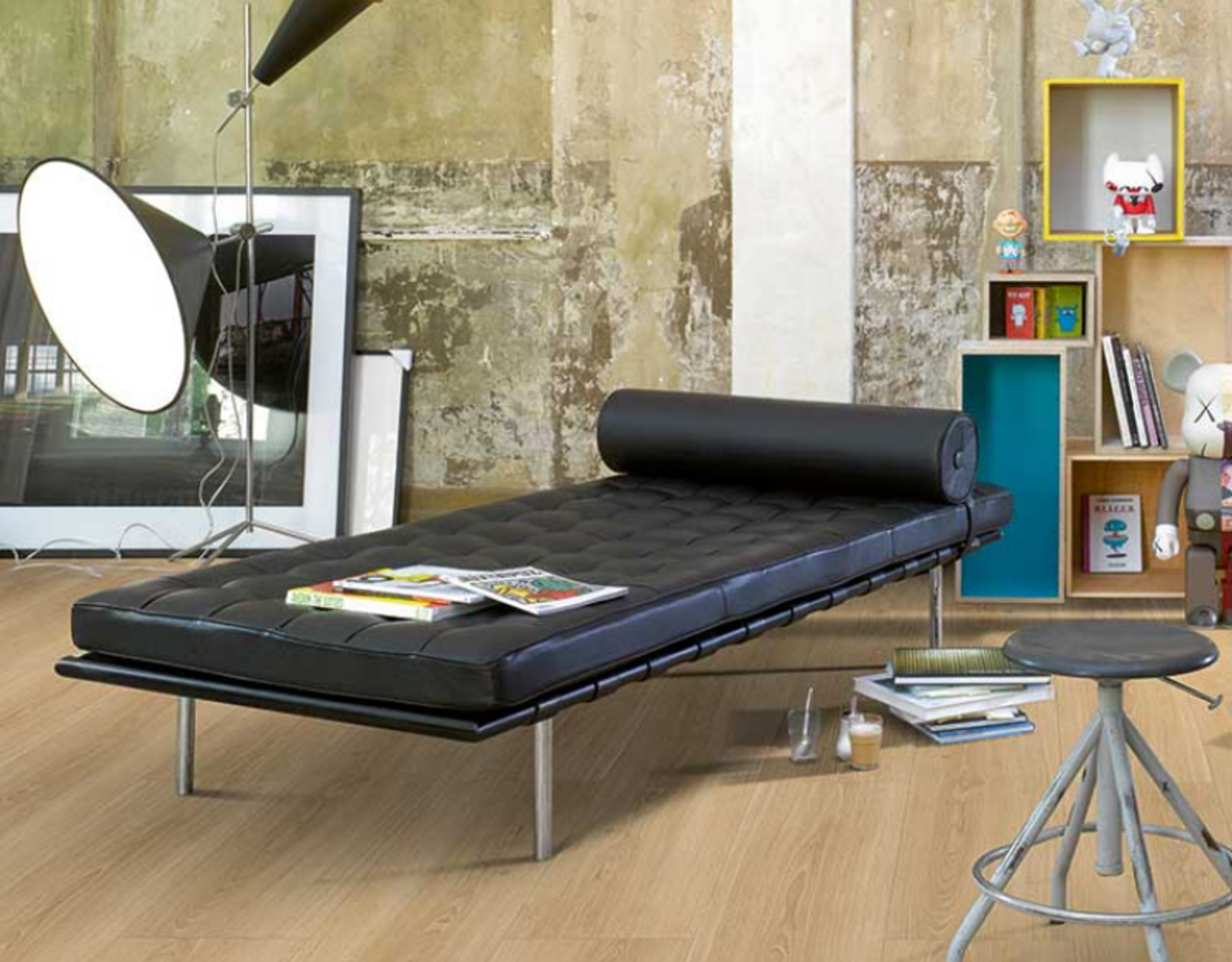 Douwes Dekker Sympathiek Brede Plank Kamille 2V Laminaat Douwes Dekker Sympathiek Brede Plank Kamille 2V Laminaat