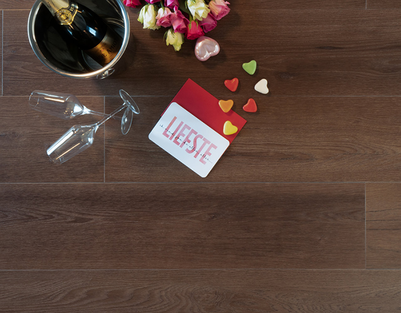 Douwes Dekker Ambitieus Riante Plank Bastogne Koek Rigid Click PVC Douwes Dekker Ambitieus Riante Plank Bastogne Koek Rigid Click PVC