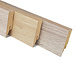 PPC MDF Rechte blokplint met decorfolie 70x14 PPC MDF Rechte blokplint met decorfolie 70x14