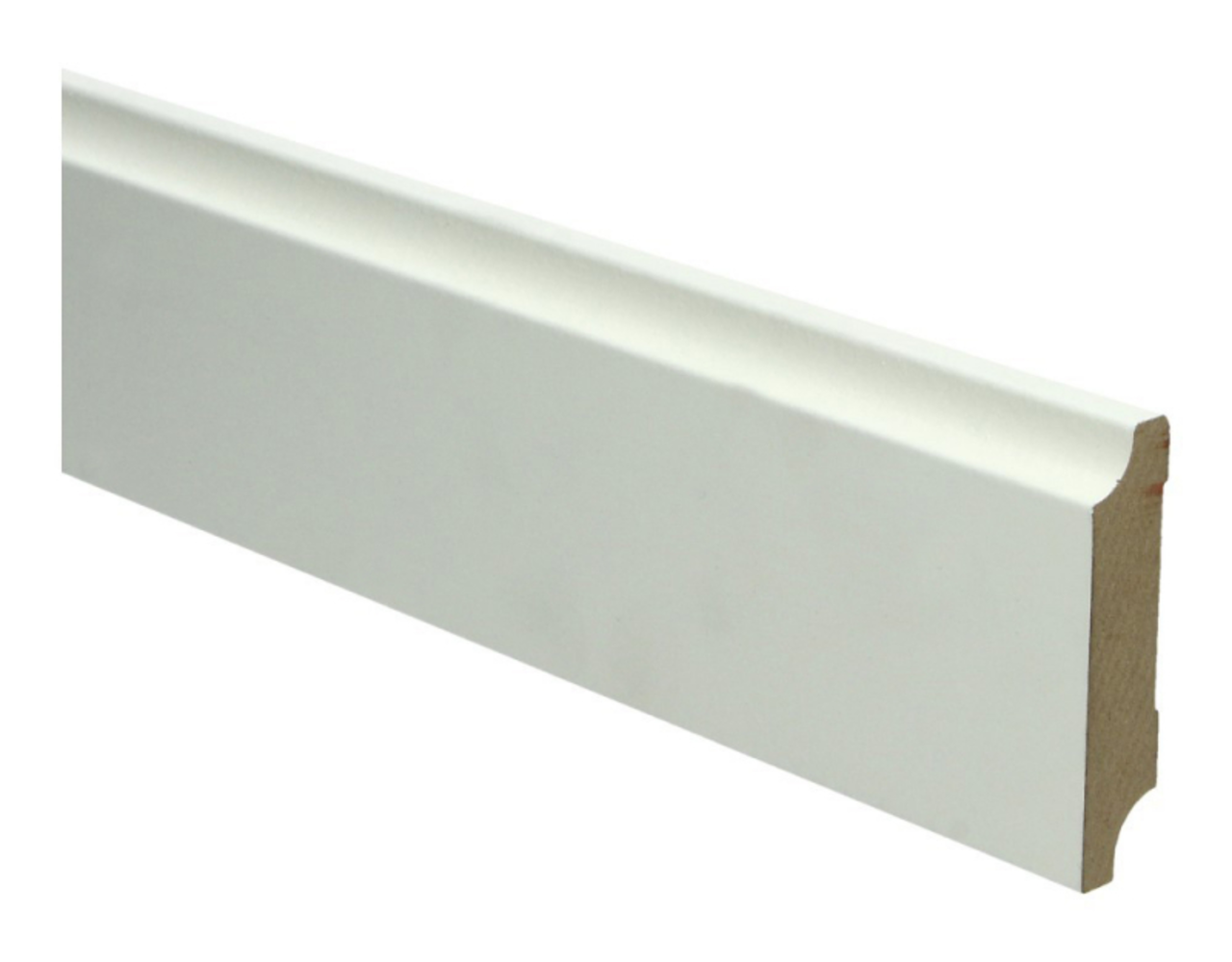 MDF Plint Retro 70x15 Gelakt RAL 9010 Vochtwerend MDF Plint Retro 70x15 Gelakt RAL 9010 Vochtwerend