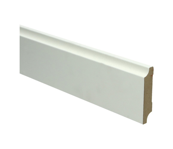 MDF Plint Retro 70x15 Gelakt RAL 9010 Vochtwerend MDF Plint Retro 70x15 Gelakt RAL 9010 Vochtwerend