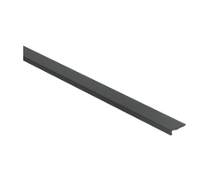 Hoeklijnprofiel Zelfklevend 4 mm. Zwart 250 cm. Hoeklijnprofiel Zelfklevend 4 mm. Zwart 250 cm.