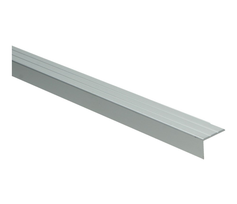 Hoeklijnprofiel Zelfklevend 17 mm. Zilver 100 cm.
