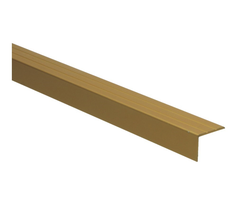 Hoeklijnprofiel Zelfklevend 20 mm. Goud 270 cm.