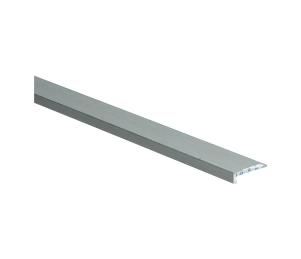 Hoeklijnprofiel Zelfklevend 4 mm. Zilver Geborsteld 250 cm.