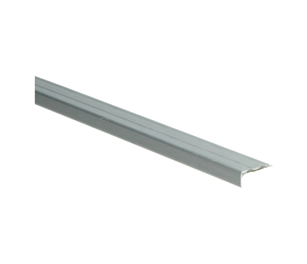 Hoeklijnprofiel Zelfklevend 10 mm. Zilver Geborsteld Hoeklijnprofiel Zelfklevend 10 mm. Zilver Geborsteld