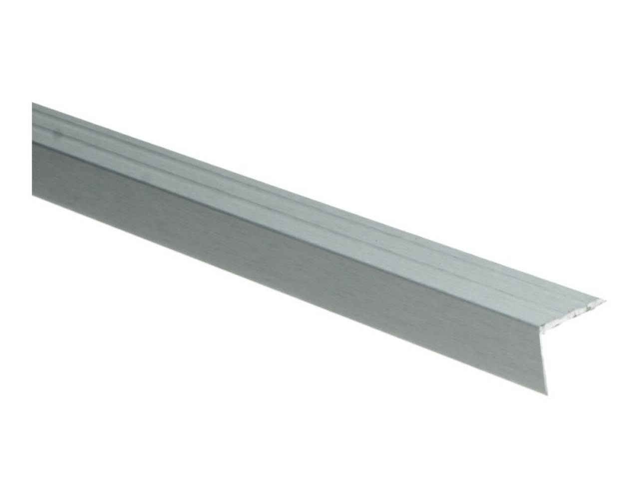 Hoeklijnprofiel Zelfklevend 20 mm. Zilver Geborsteld