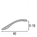PPC Overgangsprofiel Zelfklevend 0-18 mm. Zwart 300 cm. PPC Overgangsprofiel Zelfklevend 0-18 mm. Zwart 300 cm.