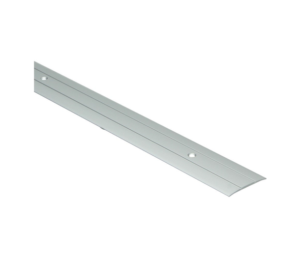 Dilatatieprofiel Schroef 37 mm. Zilver 300 cm.