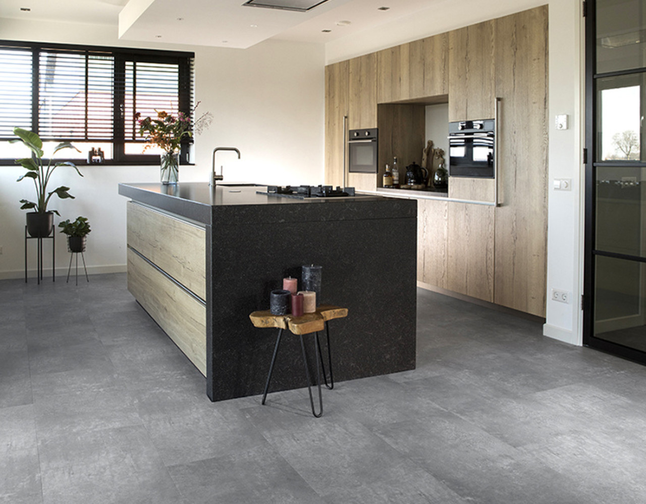 Douwes Dekker Ambitieus Flinke Tegel Bitterkoek Klik PVC Douwes Dekker Ambitieus Flinke Tegel Bitterkoek Klik PVC