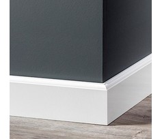 MDF Plint Eigentijds Gelakt RAL 9010 Vochtwerend MDF Plint Eigentijds Gelakt RAL 9010 Vochtwerend