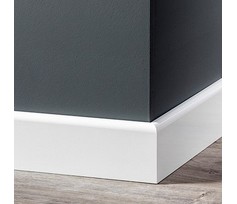 MDF Plint Koloniaal Gelakt RAL 9010 Vochtwerend MDF Plint Koloniaal Gelakt RAL 9010 Vochtwerend