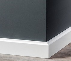 MDF Plint Retro 70x15 Gelakt RAL 9010 Vochtwerend MDF Plint Retro 70x15 Gelakt RAL 9010 Vochtwerend