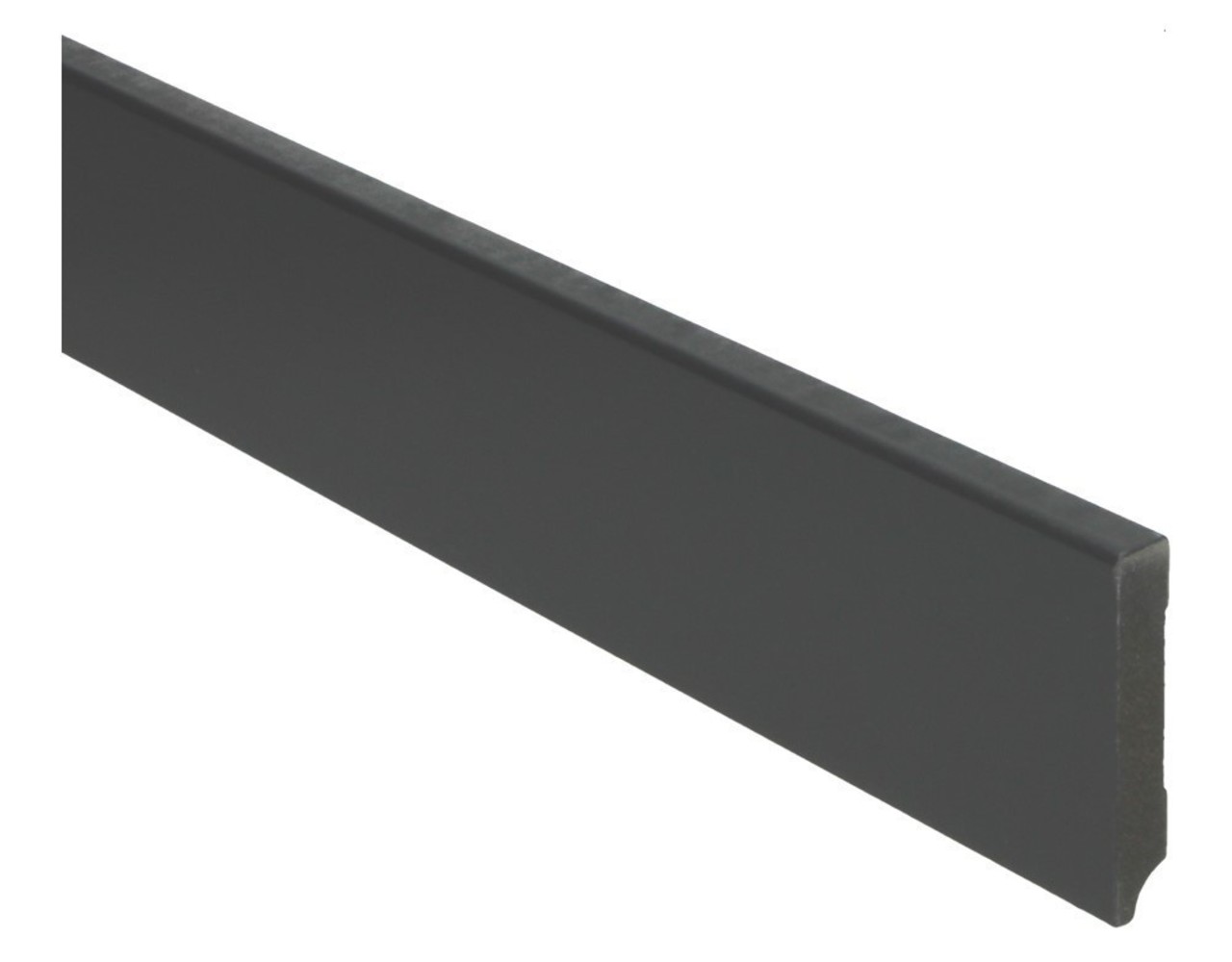 MDF Plint Modern Gelakt RAL 9005 Vochtwerend MDF Plint Modern Gelakt RAL 9005 Vochtwerend