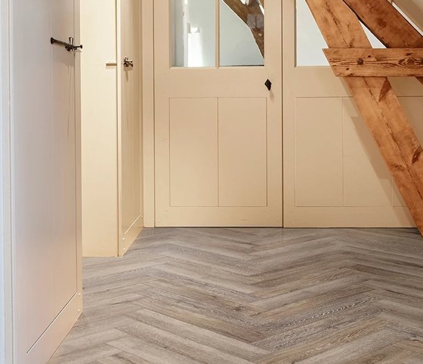 COREtec COREtec Naturals Herringbone Acorn VG854 Rigid Core Click PVC