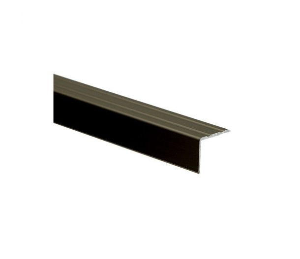 Hoeklijnprofiel Zelfklevend 20 mm. Brons 100 cm.