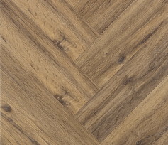 Douwes Dekker Ambitieus Trendy Visgraat Caramel Rigid Click PVC