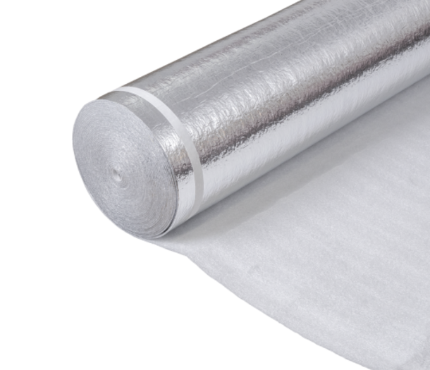 Pro Alufoam Ondervloer met overlap en plakstrip - 15 m2