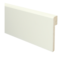 MDF Overzetplint Klassiek Gelakt RAL9010 Vochtwerend