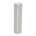 Hoek/eindstuk t.b.v. MDF Plint RAL 9010 70x12 Vochtwerend Hoek/eindstuk t.b.v. MDF Plint RAL 9010 70x12 Vochtwerend