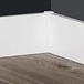 Hoek/eindstuk t.b.v. MDF Plint RAL 9010 70x12 Vochtwerend Hoek/eindstuk t.b.v. MDF Plint RAL 9010 70x12 Vochtwerend