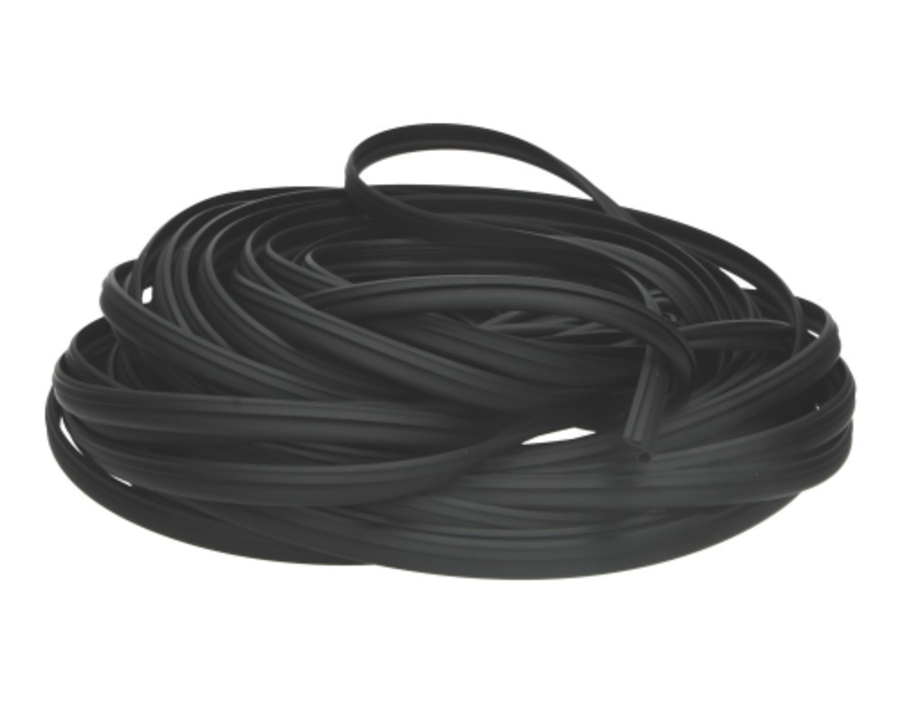 Contactgeluidreducerende strip Zwart - 25 meter