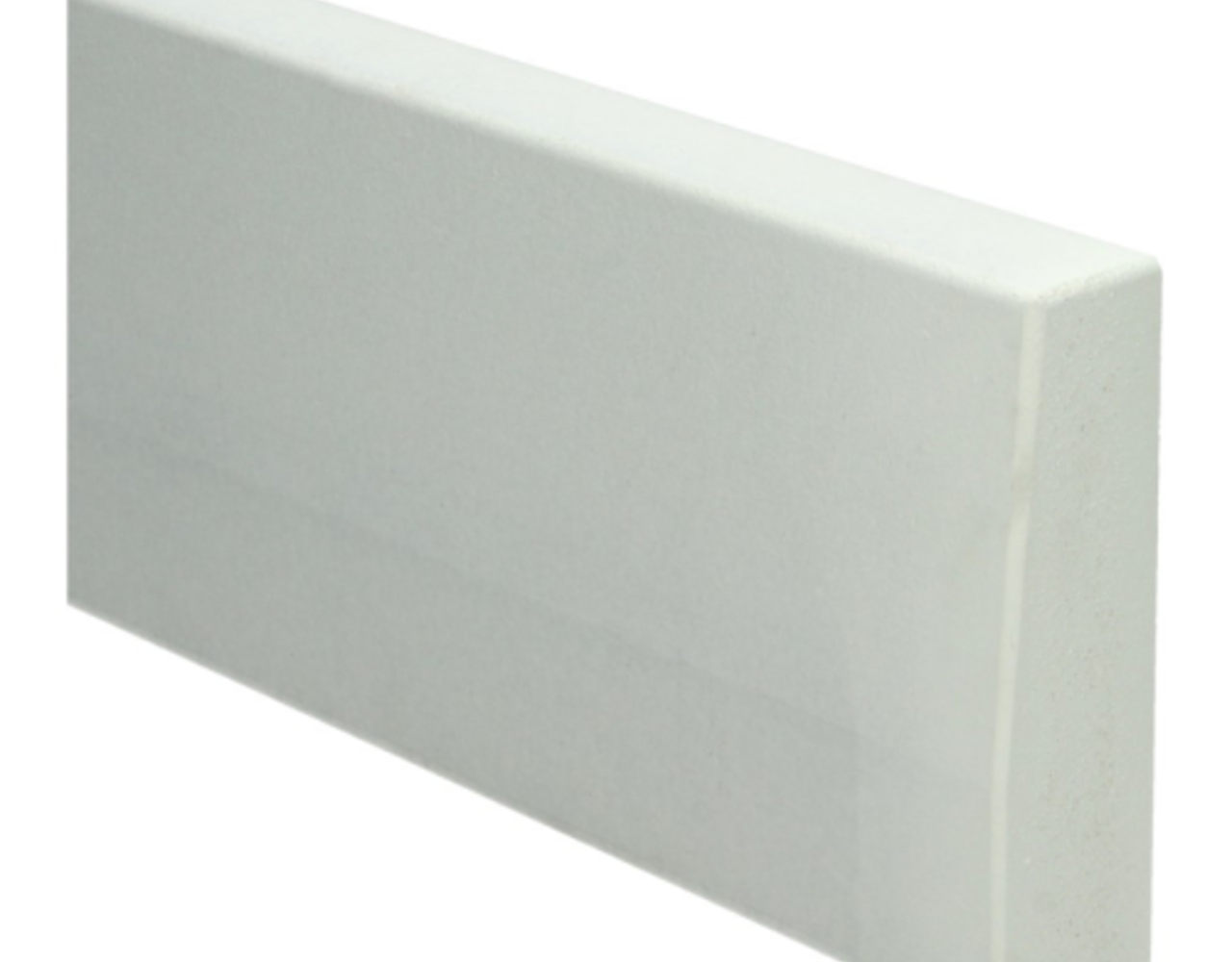 Plintneut MDF Traditioneel Vochtwerend 500x105x28/22 mm. Wit Gelakt RAL9010 Plintneut MDF Traditioneel Vochtwerend 500x105x28/22 mm. Wit Gelakt RAL9010