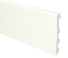 Flexibele Plint Modern Vochtwerend Wit Gegrond