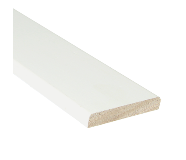 Meranti Hardhout Deurlijst Recht Wit Gegrond Meranti Hardhout Deurlijst Recht Wit Gegrond