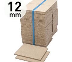 Spaanplaat Broodjes 12 mm. (geschuurd) 30x15 cm.