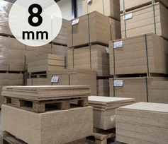 Spaanplaat ondervloer platen 8 mm. (geschuurd) Spaanplaat ondervloer platen 8 mm. (geschuurd)