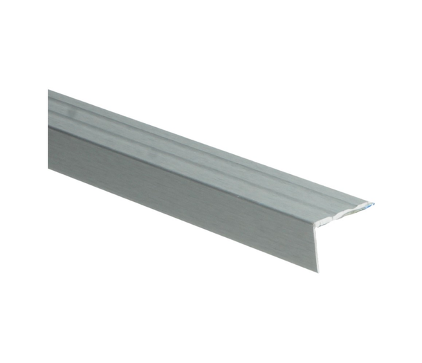 Hoeklijnprofiel Zelfklevend 17 mm. Zilver Geborsteld Hoeklijnprofiel Zelfklevend 17 mm. Zilver Geborsteld